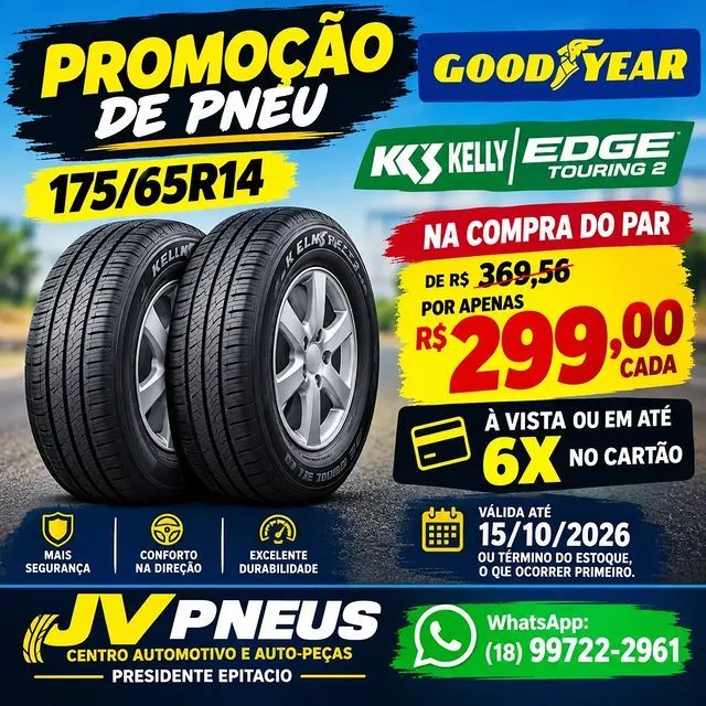 PROMOÇÃO DE PNEU Goodyear Kelly Edge Touring 2